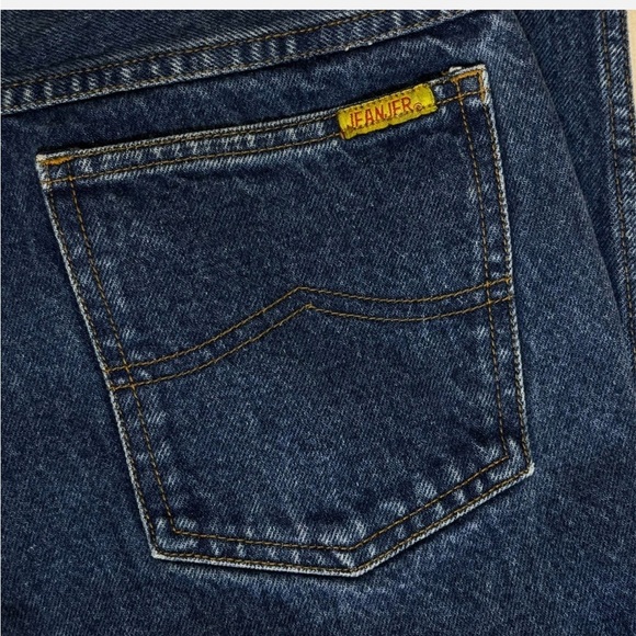 VTG 90s JeanJer High Rise Mom Jeans Tapered Leg Retro Grunge 9/10 - Picture 2 of 8